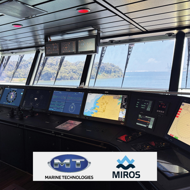 Miros and Marine Technologies are proud to combine their remarkable track records and expertise in vessel control and real-time ocean insights to efficiently provide powerful new capabilities to vessel operators worldwide.