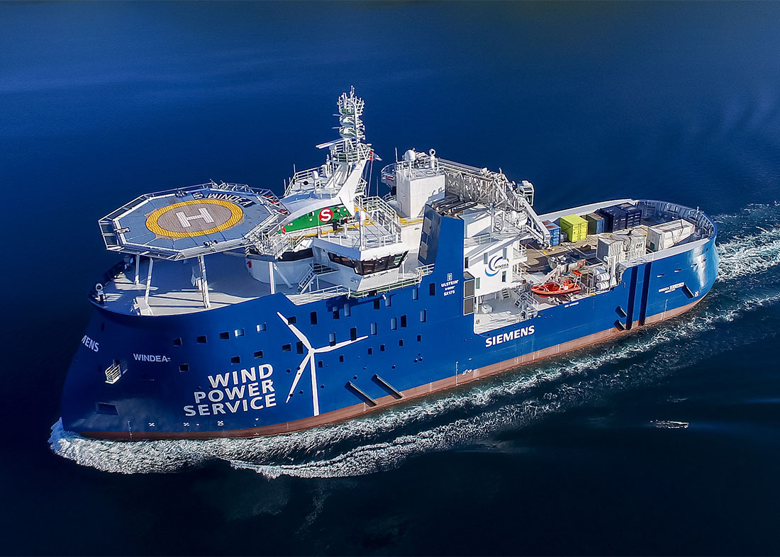 Wind Farm Support Vessel WINDEA LA COUR